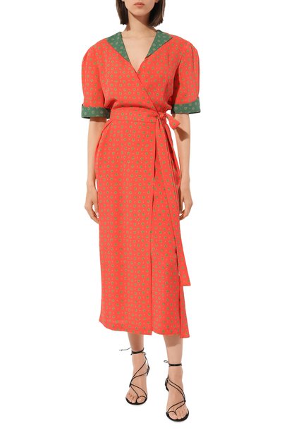 Шелковое платье ULYANA SERGEENKO, арт. ABM001SS22Ornella 0190р21, фото 3
