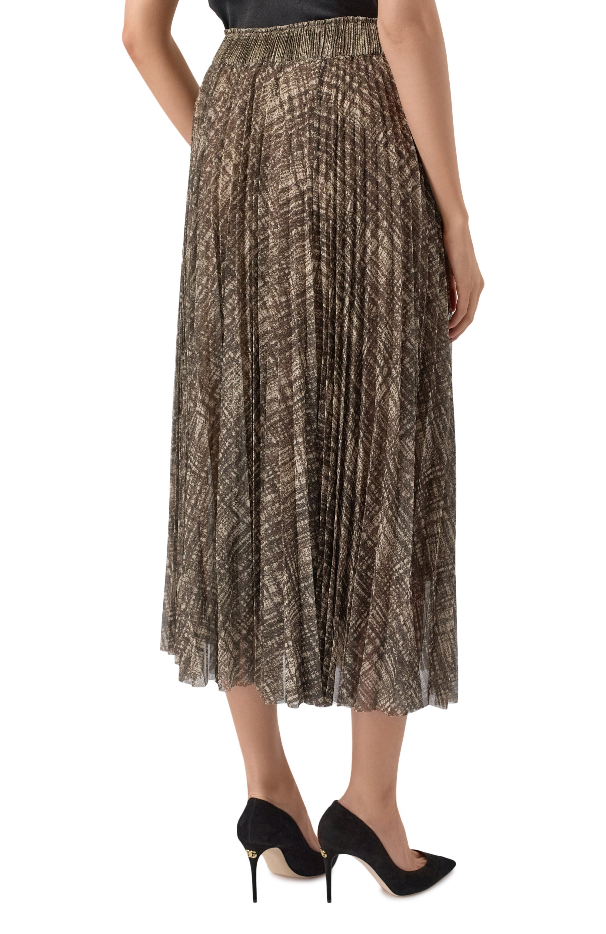 Плиссированная юбка BOSS, арт. 50543192, фото 4