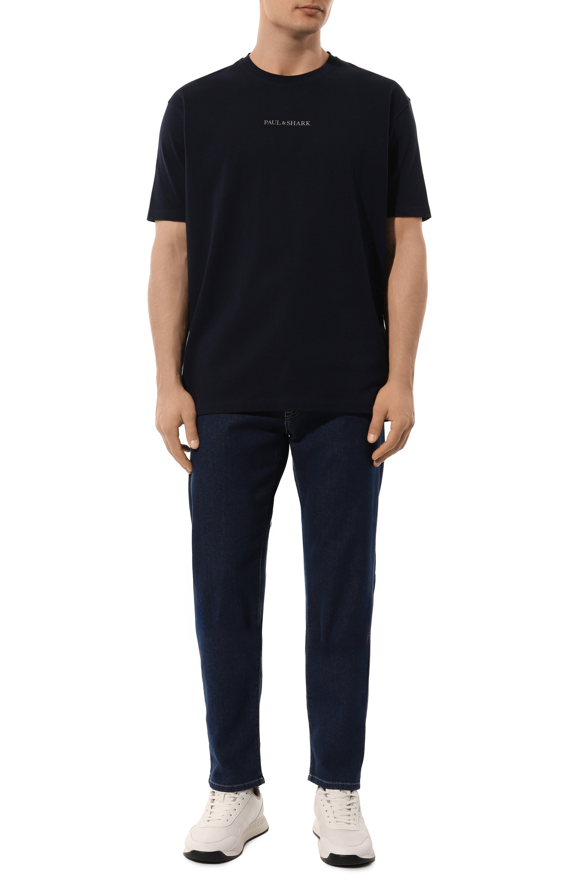 Хлопковая футболка PAUL&SHARK, арт. 25411088/3XL, фото 2