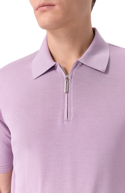 Шелковое поло STEFANO RICCI, арт. K616215P31/F26101, фото 5