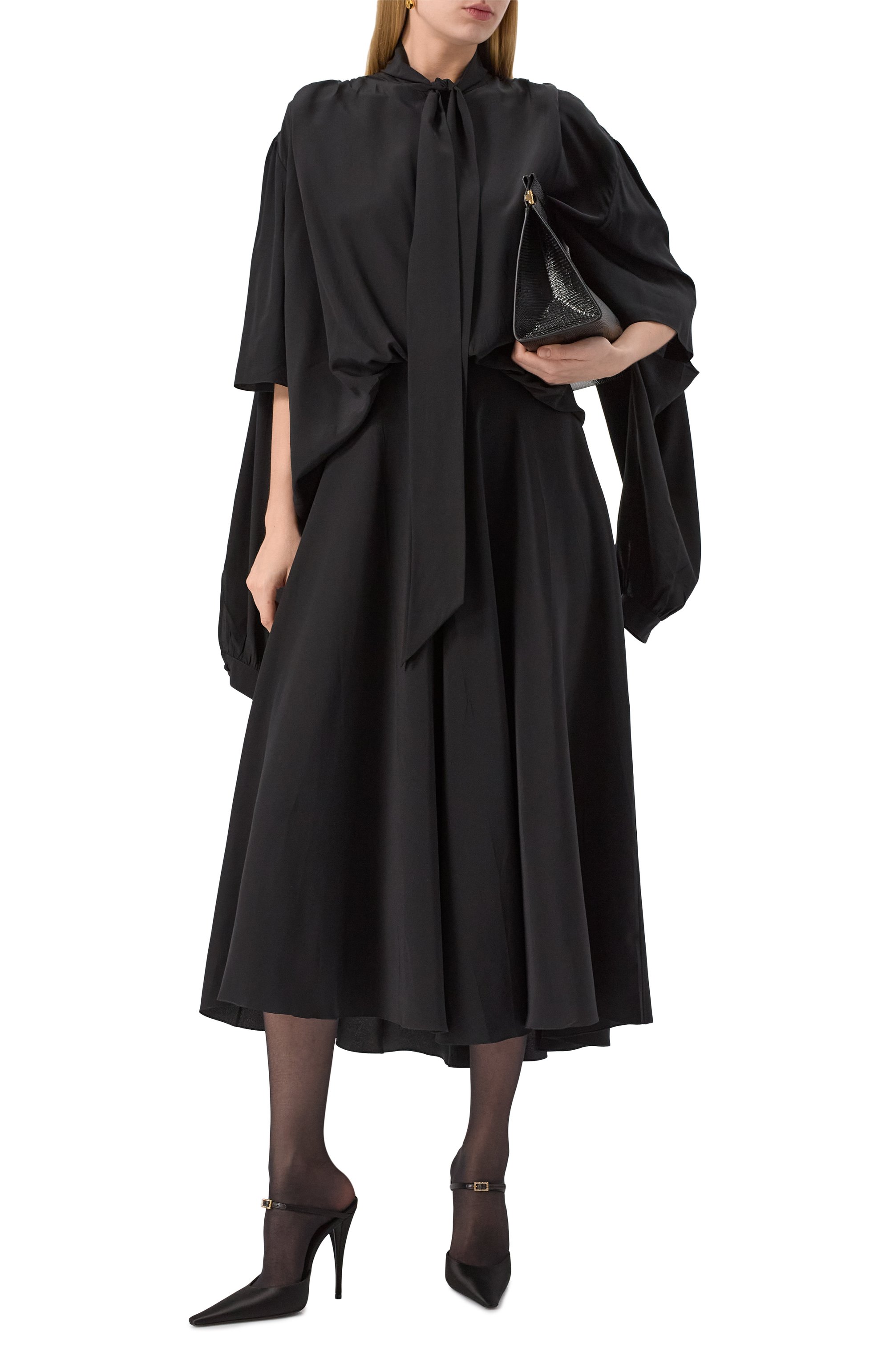 Шелковое платье BALENCIAGA, арт. 814150/TRN03, фото 2