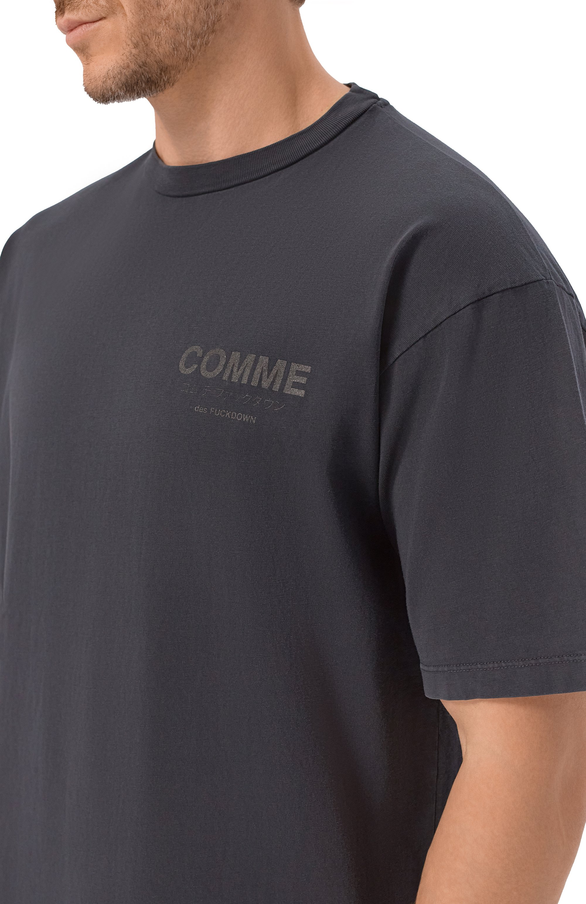 Хлопковая футболка COMME DES FUCKDOWN, арт. CFABM01921, фото 5