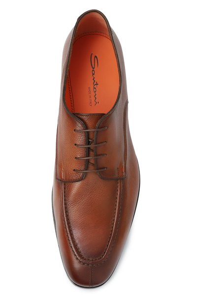 Кожаные дерби adrian SANTONI, арт. MCAG19308JJ6GHAS, фото 5