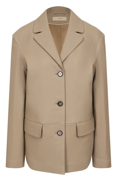 Женский кожаный жакет 12 STOREEZ, арт. 131388