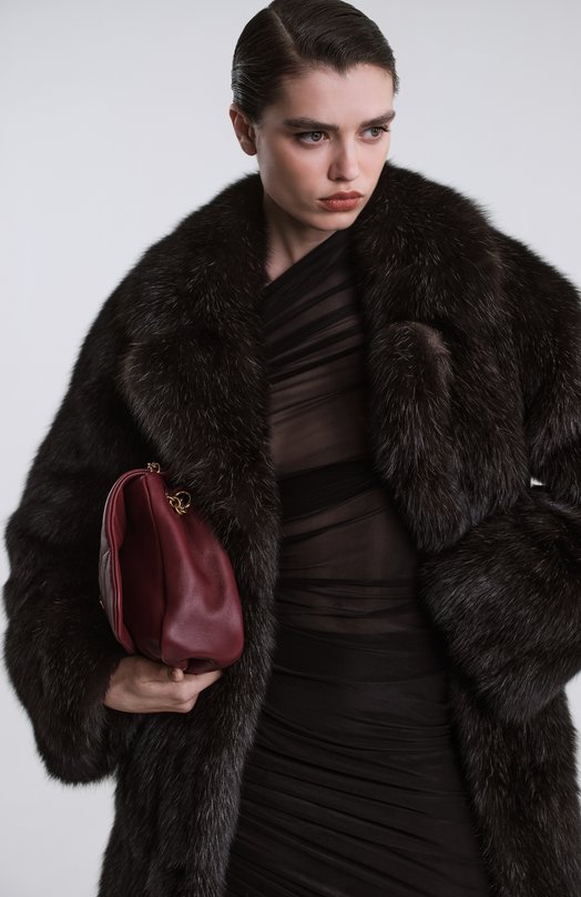 Сумка Jamie 4.3 medium Saint Laurent 809696/AAB32 Бордовый  809696/AAB32 Фото 8