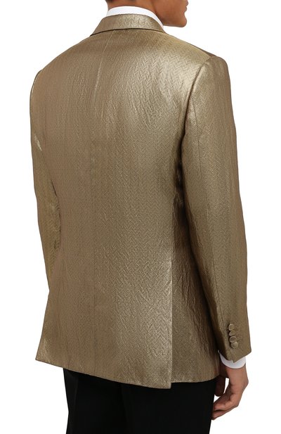 Шелковый пиджак BRIONI, арт. RGGB0L/0140N/VIRGILI0, фото 4