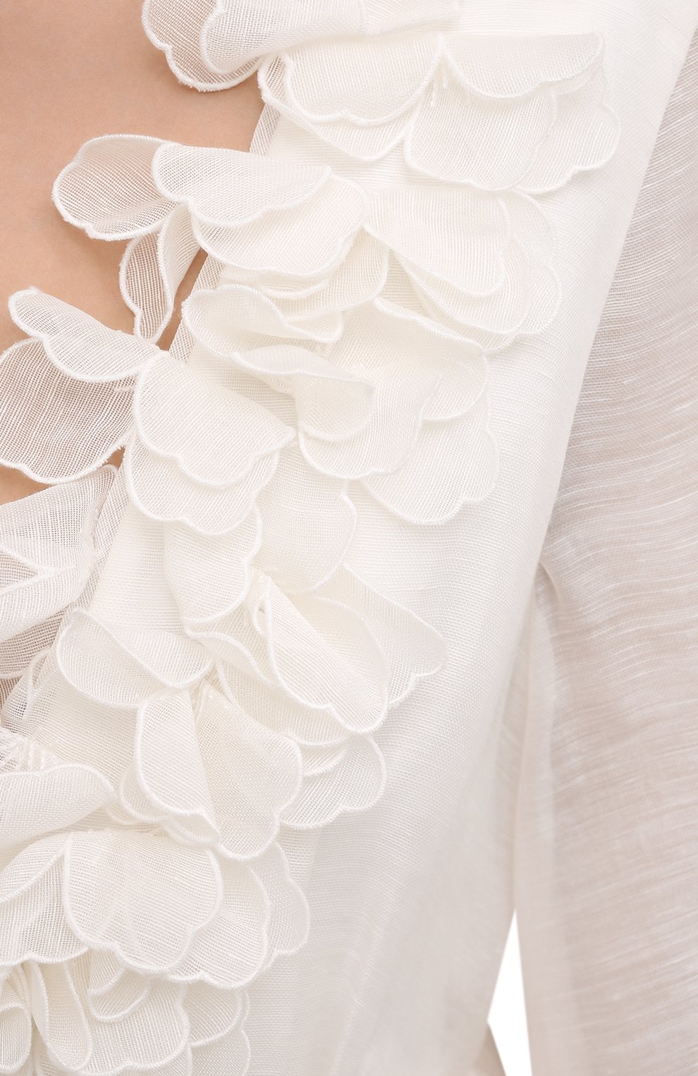 Платье из шелка и льна ZIMMERMANN, арт. 9807DAND, фото 5