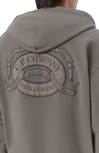 Хлопковая толстовка C.P. COMPANY, арт. 20CMSS218A/0060900, фото 5