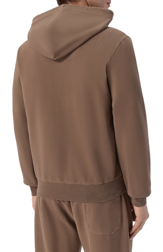 Хлопковая толстовка Circolo 1901 CN5200 Коричневый  CN5200 Фото 4