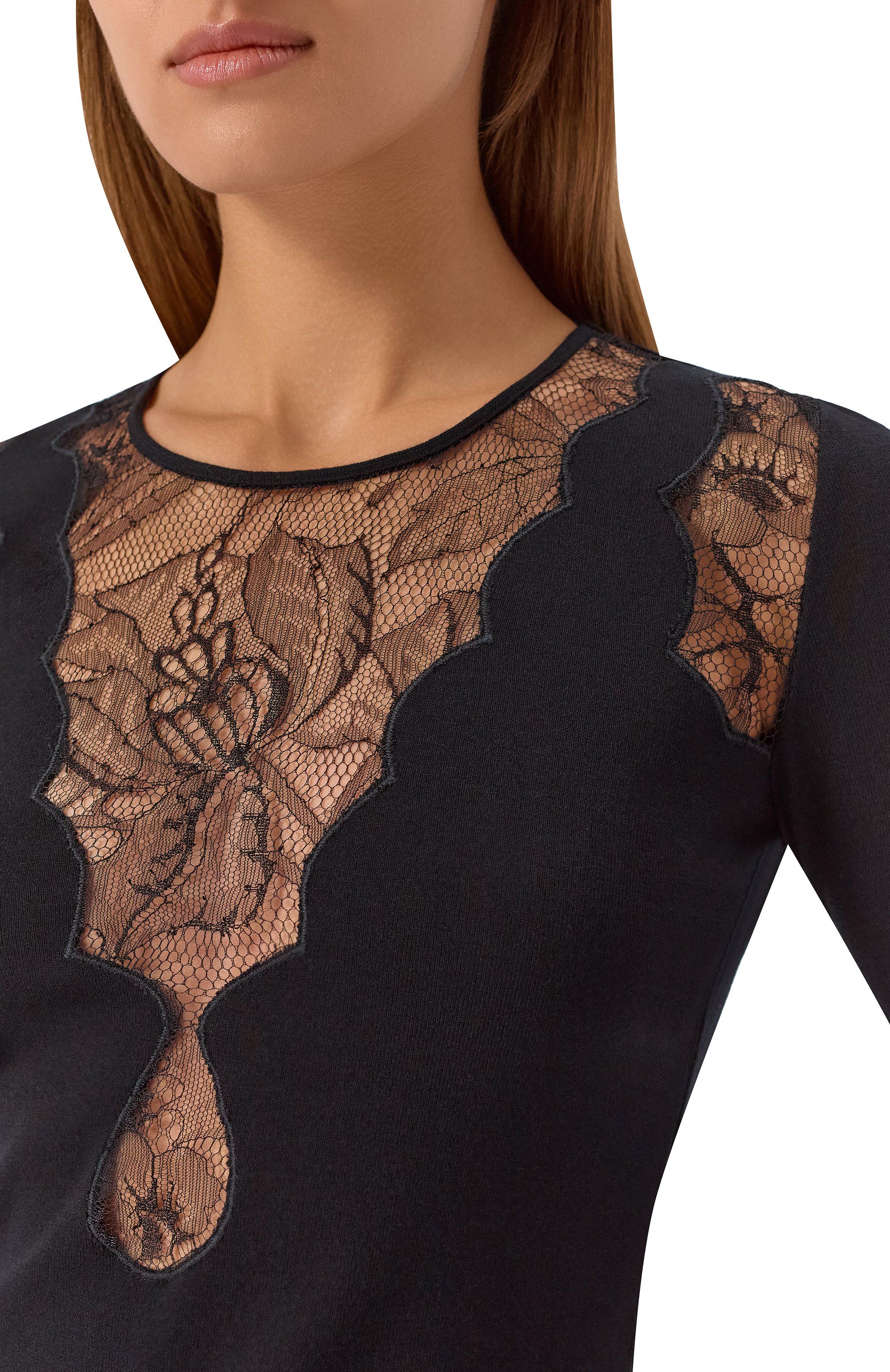 Топ из вискозы GIAMBATTISTA VALLI, арт. 25FWPVCM00M4/09VIP, фото 5