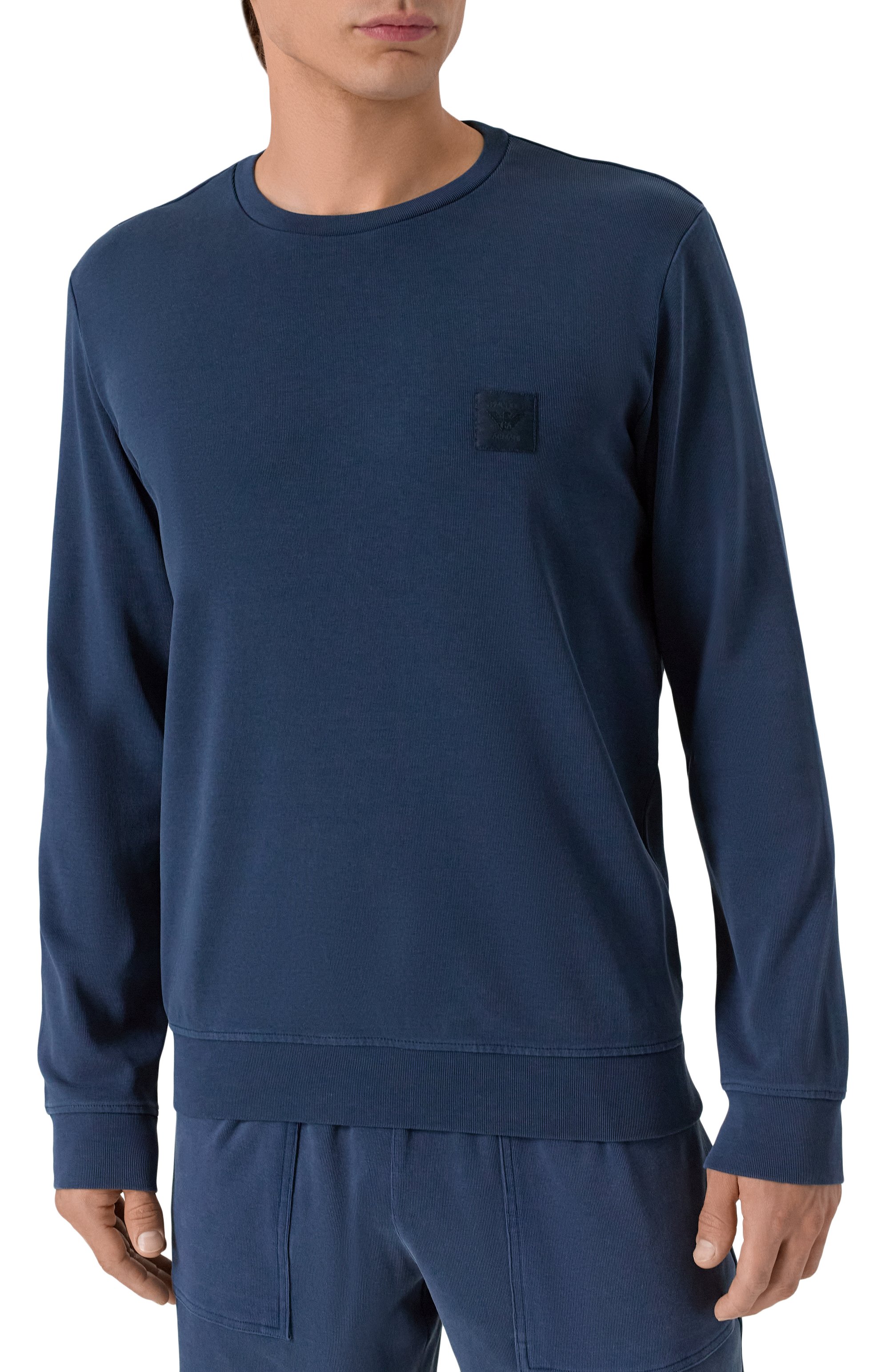 Хлопковый свитшот EMPORIO ARMANI, арт. EM000522/AF10786, фото 3