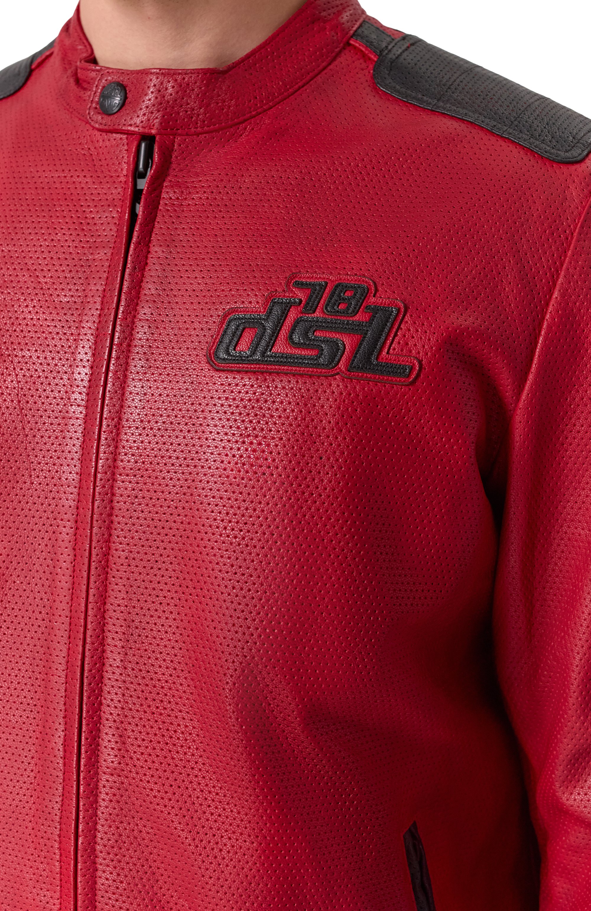 Кожаная куртка DIESEL, арт. A16681/0AKBA, фото 5