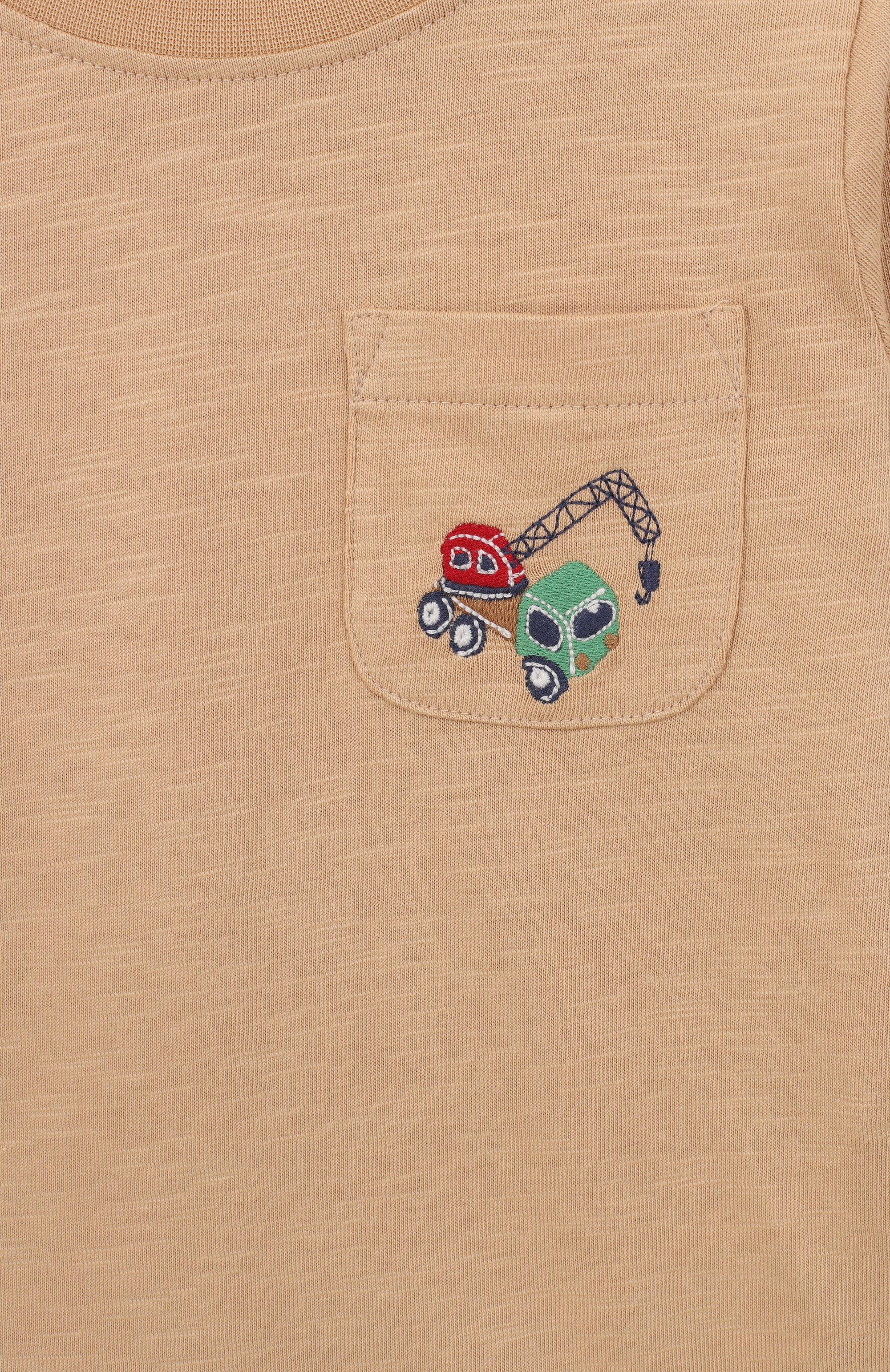 Хлопковый лонгслив BABYBU, арт. BI-B1077W246, фото 3