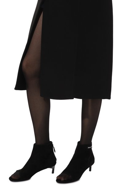 Замшевые ботильоны MIU MIU, арт. 5TK060F045008 F0002, фото 3