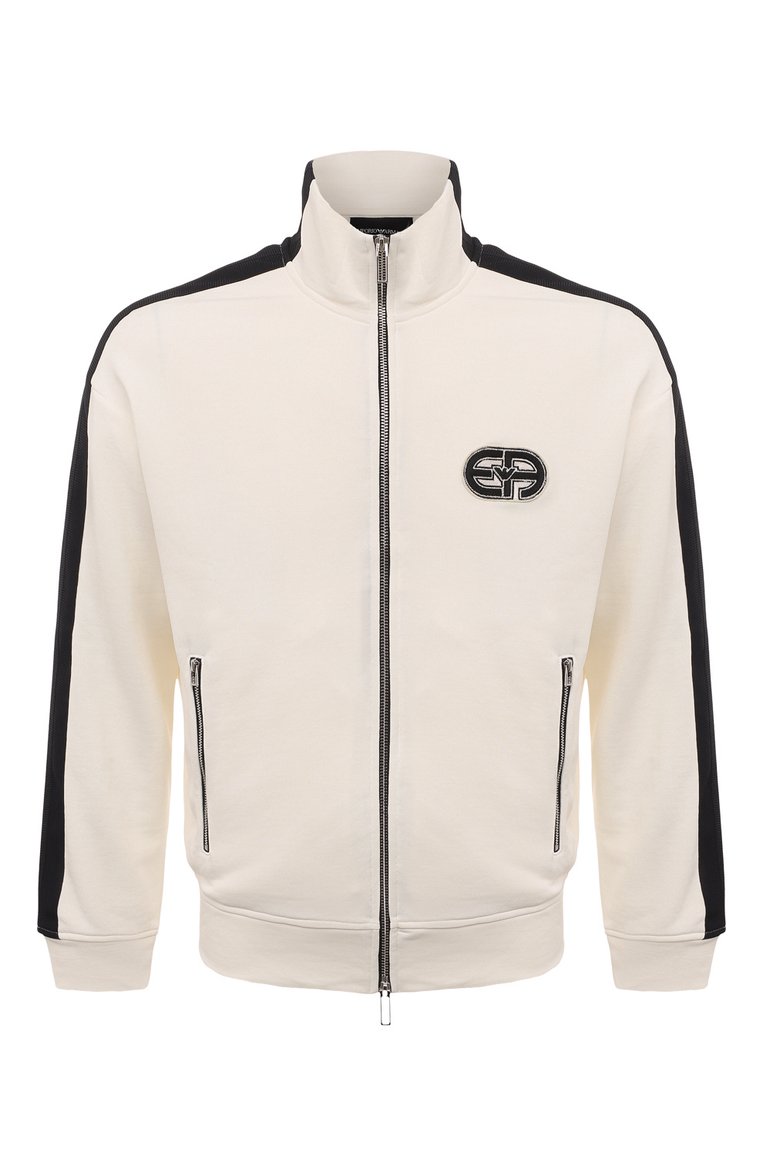 Мужской кремовый толстовка EMPORIO ARMANI купить в интернет-магазине ...