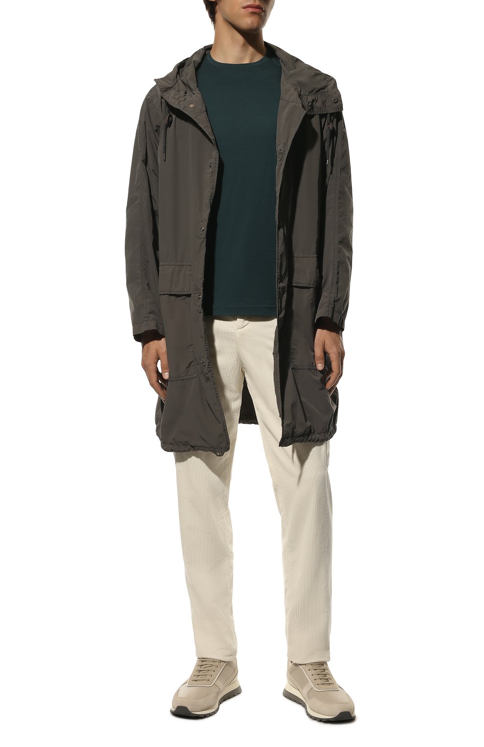 Футболка из шелка и хлопка LORO PIANA, арт. FAF6128, фото 2