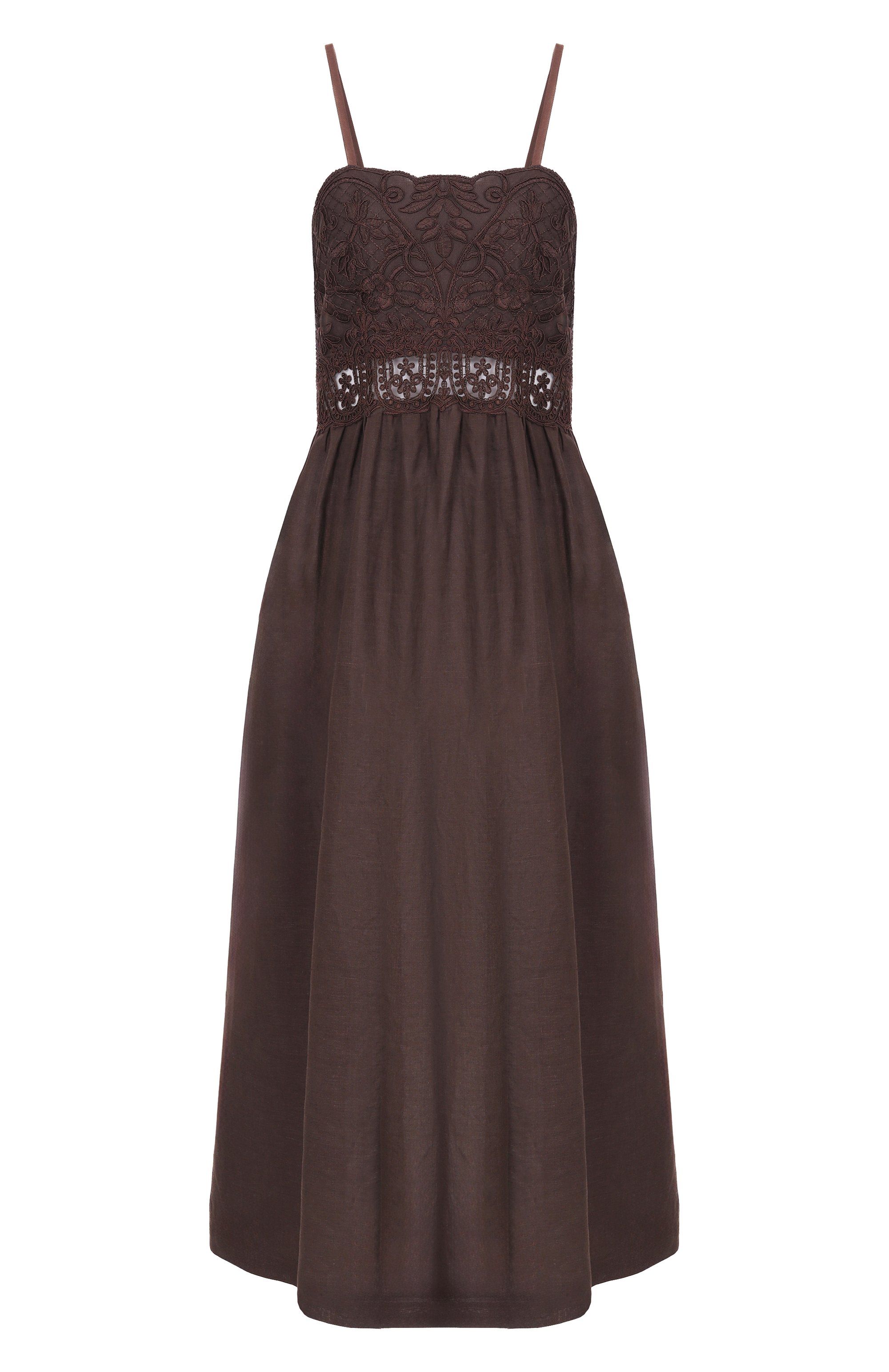 Платье изо льна и вискозы MAURIZIO, арт. W06170781, фото 1