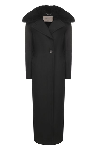 Женское пальто с отделкой из овчины BLUMARINE, арт. 2S099W_SET