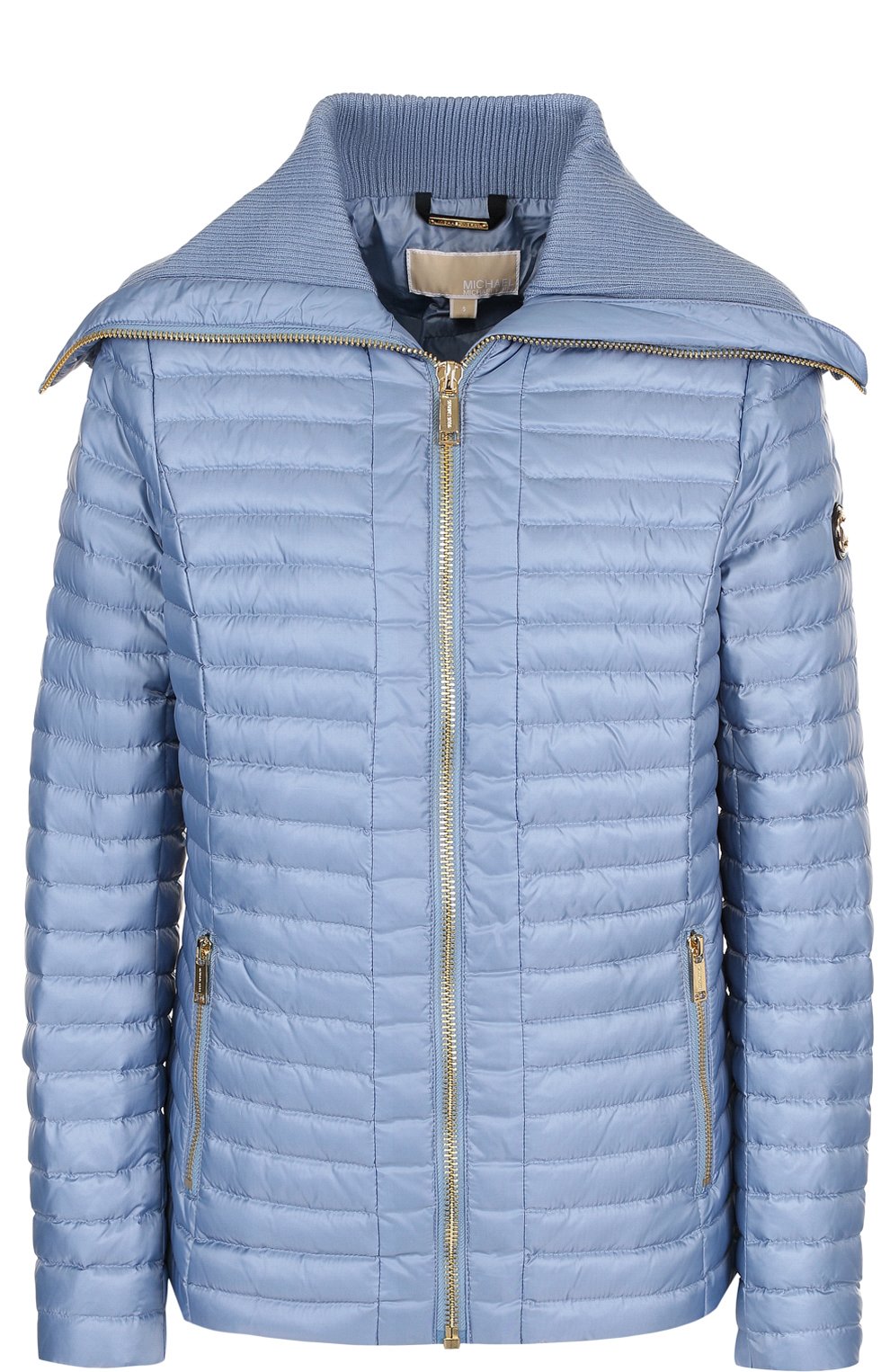 Однотонная стеганая куртка на молнии с карманами MICHAEL MICHAEL KORS, арт. MU82HVD7T3, фото 1