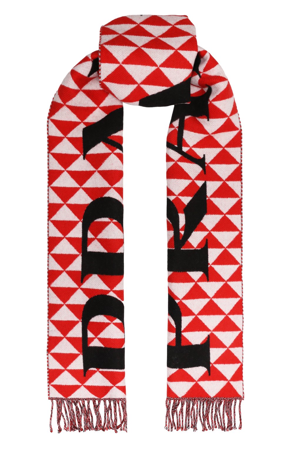 Шарф из шерсти и шелка PRADA, арт. 2FS037-2FK0-F0X5N, фото 1