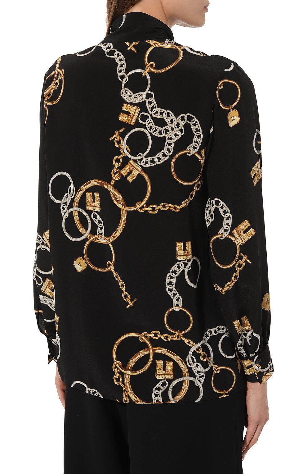 Шелковая блузка CELINE, арт. 2B649/738R, фото 4