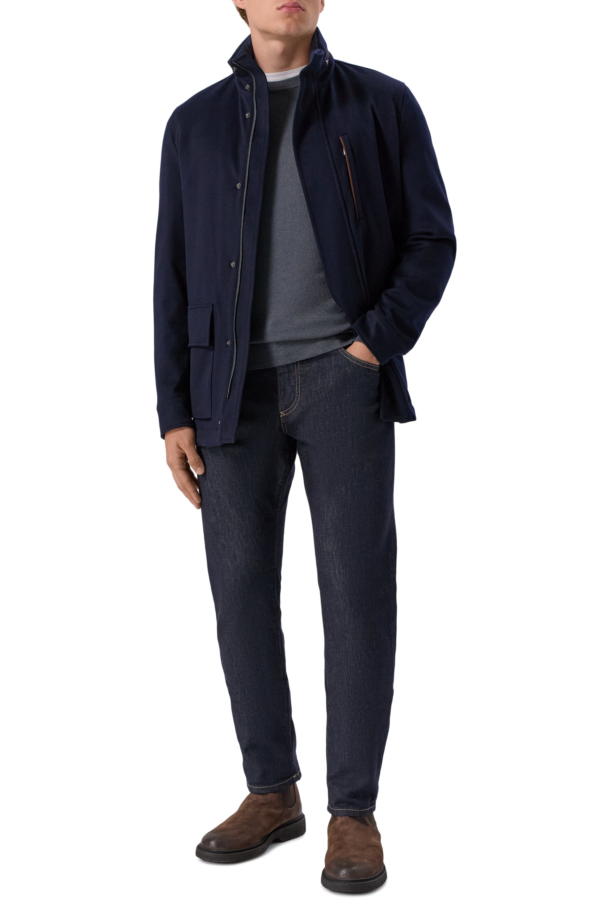 Кашемировая куртка PAUL&SHARK, арт. 14312405, фото 2