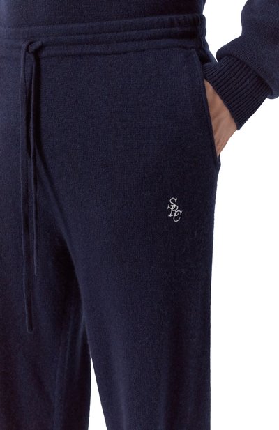 Брюки из кашемира и шерсти SPORTY AND RICH, арт. PA05962302BL106, фото 5