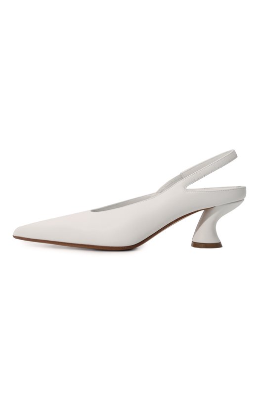 Кожаные туфли Dries Van Noten WS242-1300-H65/149 Белый  WS242-1300-H65/149 Фото 4
