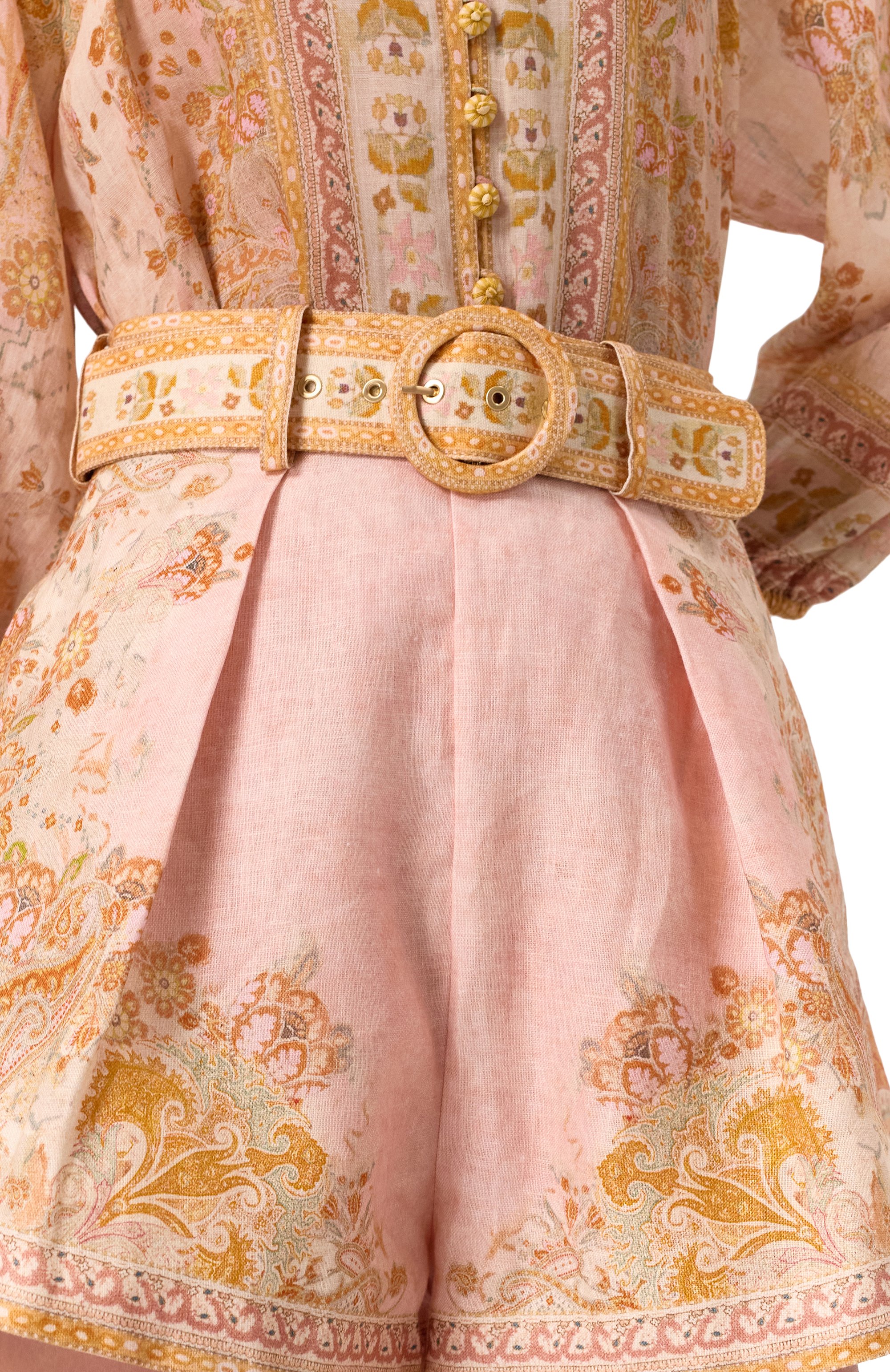 Льняные шорты ZIMMERMANN, арт. 2645ARS252, фото 5