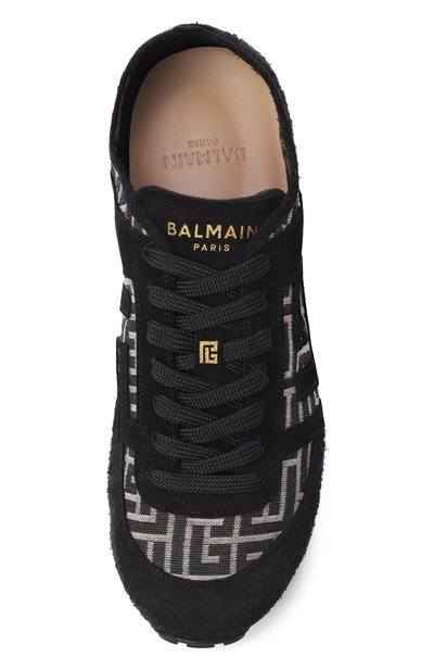 Текстильные кроссовки racer 45 BALMAIN, арт. GM1VI408/THCJ, фото 5