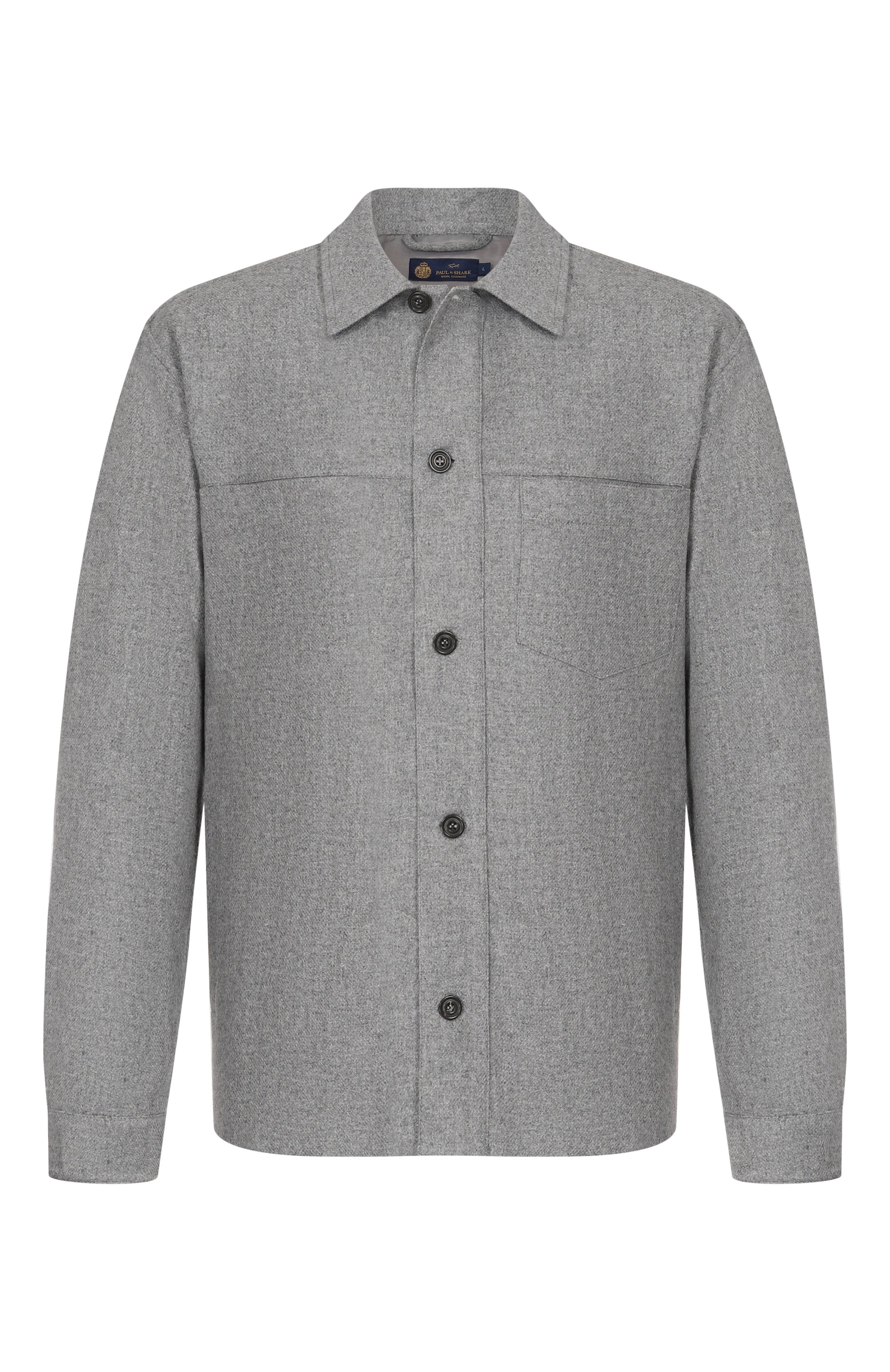 Рубашка из шерсти и кашемира PAUL&SHARK, арт. 15313345, фото 1