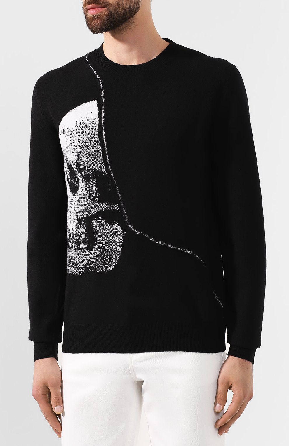 Шерстяной свитер ALEXANDER MCQUEEN, арт. 587031/Q1AL0, фото 3