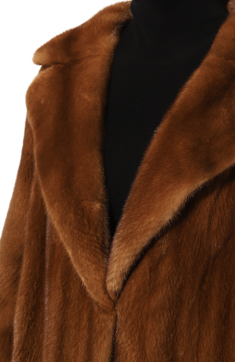 Шуба из меха норки GIULIA GURMAN коричневого цвета по цене 1245000 руб., арт. CJ10240125G4, фото 5 Шуба из меха норки GIULIA GURMAN, арт. CJ10240125G4, фото 5