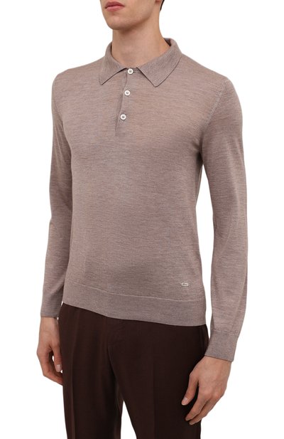 Поло из кашемира и шелка BRIONI, арт. UMR30L/P1K82, фото 3