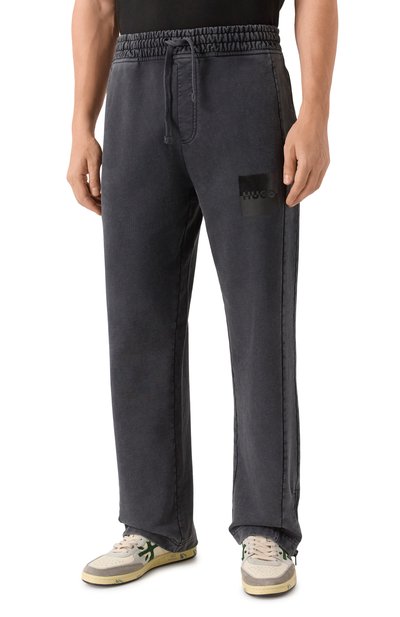 Хлопковые брюки HUGO, арт. 50542844, фото 3