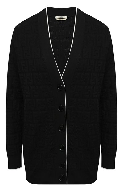 Женский кардиган из вискозы и хлопка FENDI, арт. FZC834 AD50