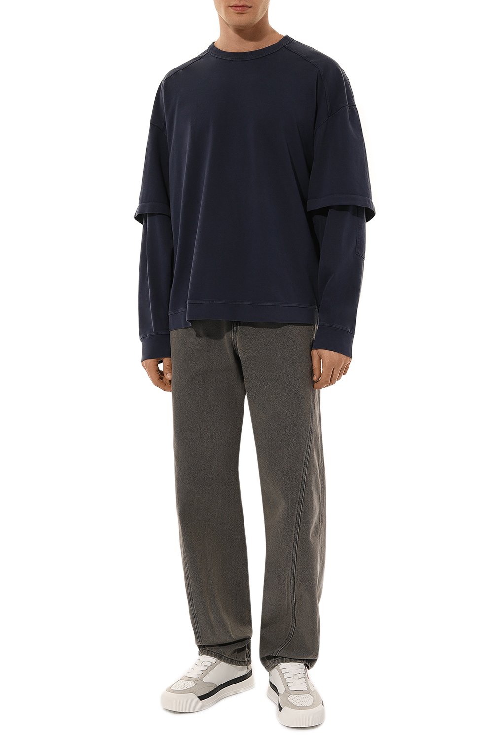 Хлопковый лонгслив DARKPARK, арт. MJE08 JTS01, фото 2