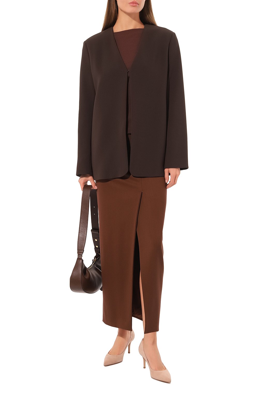 Замшевые туфли gianvito 70 GIANVITO ROSSI, арт. G26770.70RIC.CAMPEAH, фото 2