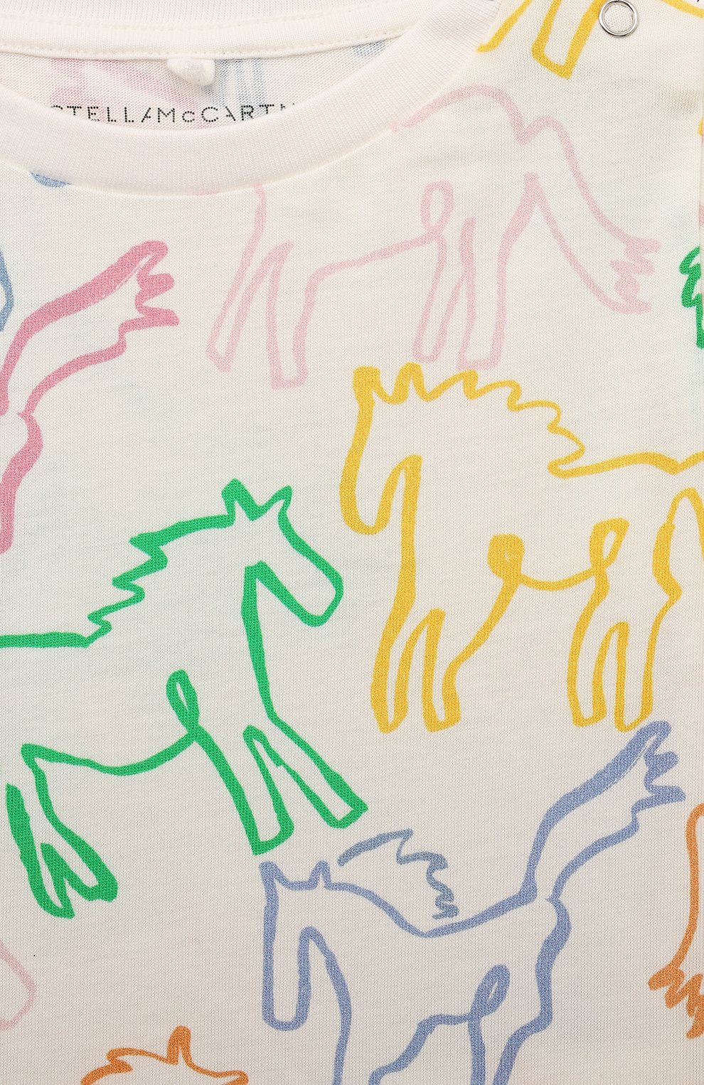 Хлопковый лонгслив STELLA MCCARTNEY, арт. TV8120, фото 3
