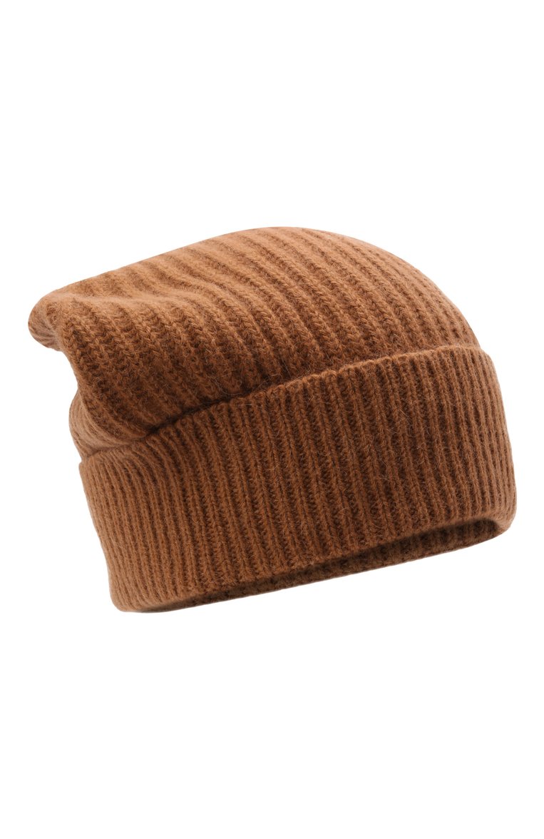 Мужская шерстяная шапка MAISON MARGIELA коричневого цвета, арт. S50TC0053/S17849 | Фото 1 (Материал: Шерсть, Текстиль; Кросс-КТ: Трикотаж; Нос: Не проставлено)