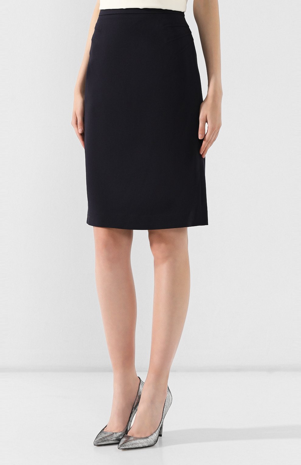 Юбка из смеси вискозы и шерсти EMPORIO ARMANI, арт. 4NN36T/42009, фото 3