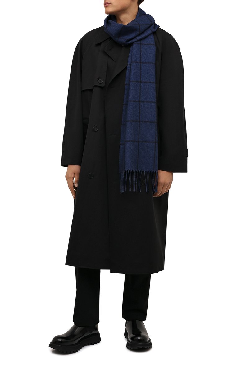 Шарф из шелка и кашемира PIACENZA CASHMERE 1733, арт. 83495/45, фото 1