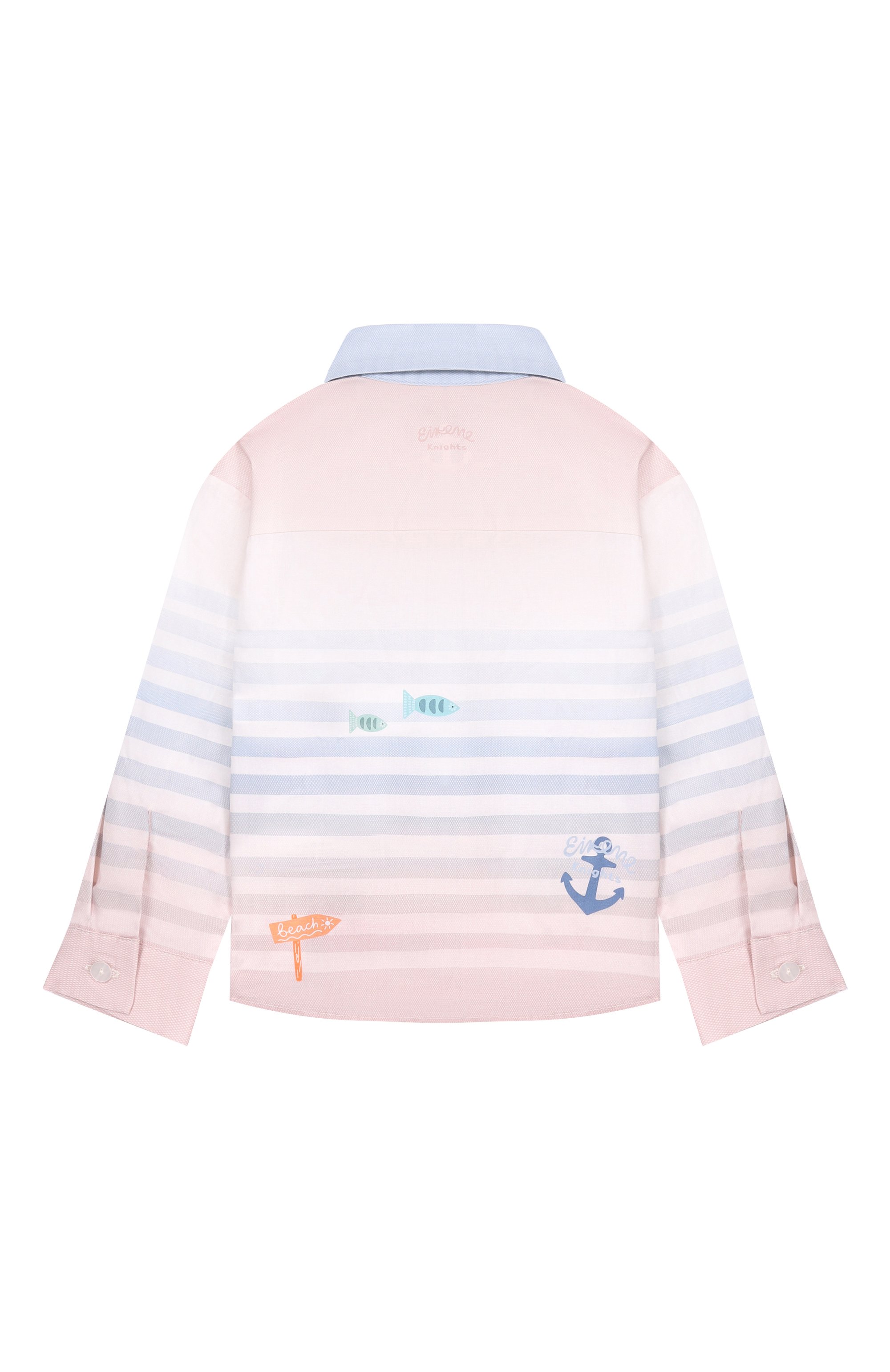 Хлопковая рубашка EIRENE светло-розового цвета по цене 10450 руб., арт. SS26133, фото 2 Хлопковая рубашка EIRENE, арт. SS26133, фото 2