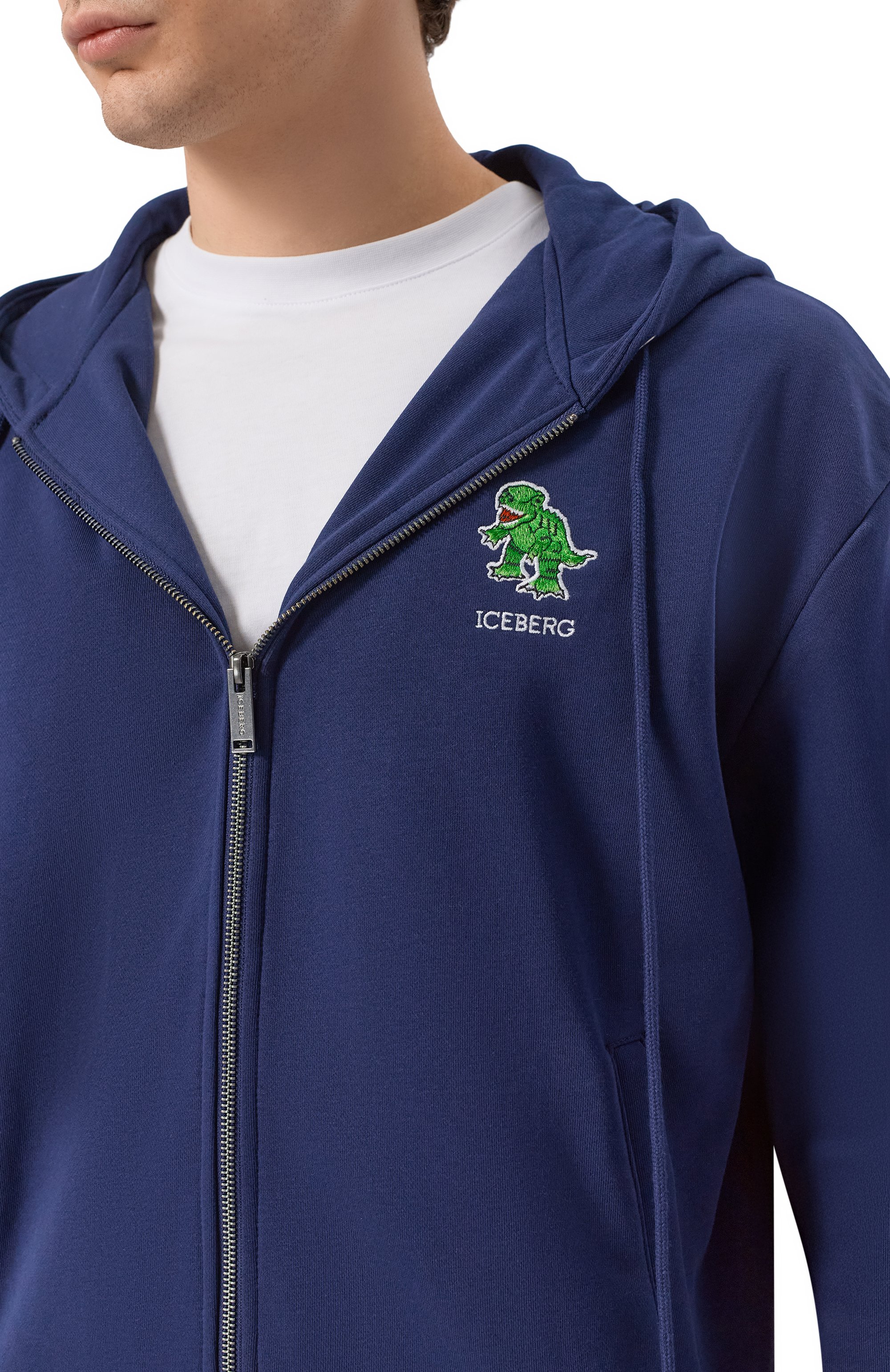 Хлопковая толстовка ICEBERG, арт. E063/6317, фото 5