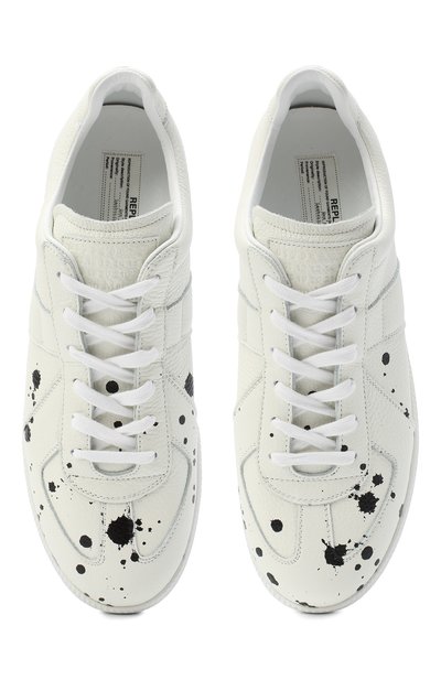 Кожаные кеды replica MAISON MARGIELA, арт. S57WS0354/P3169, фото 5