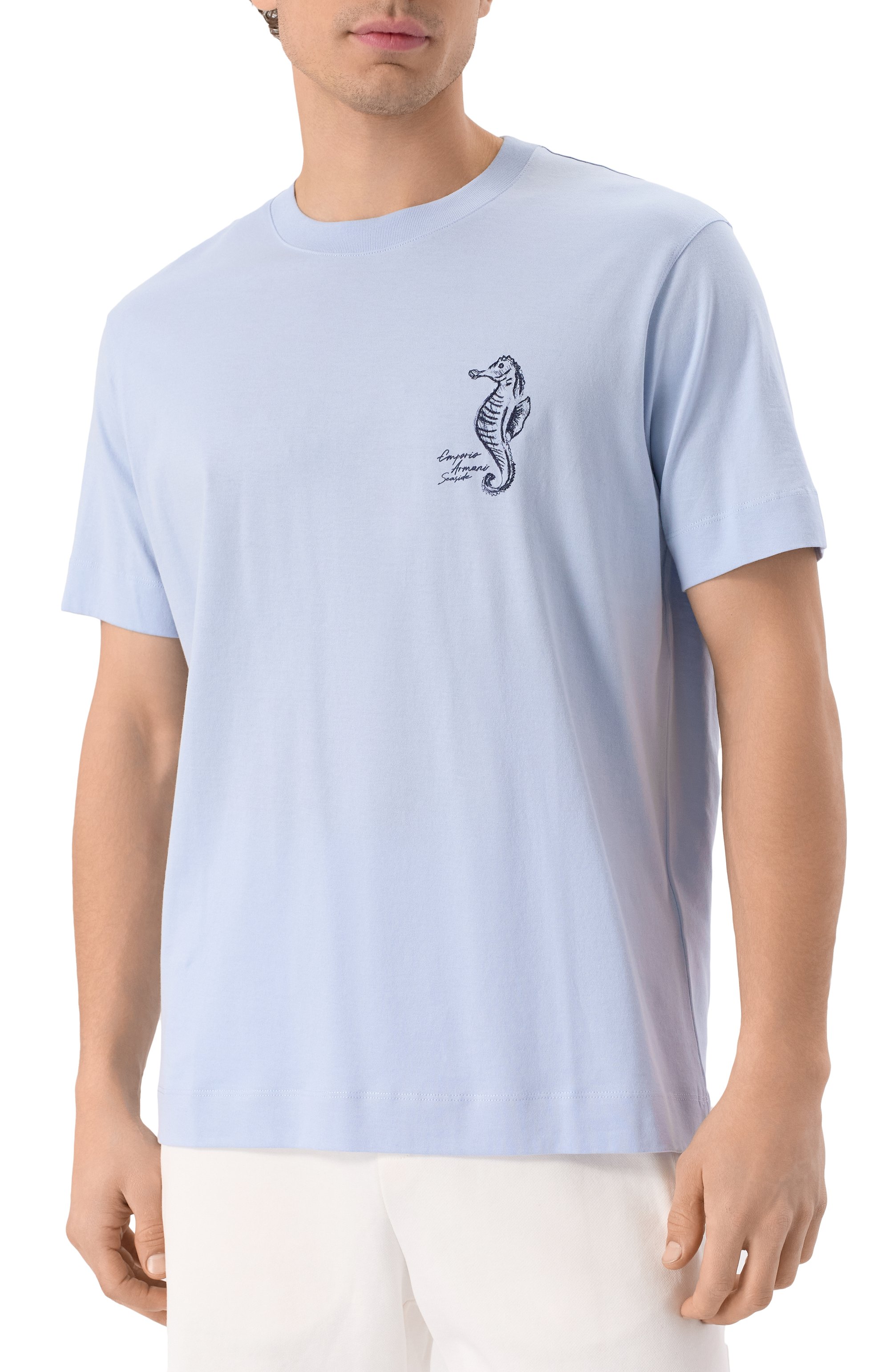 Хлопковая футболка EMPORIO ARMANI, арт. EM001031/AF12926, фото 3