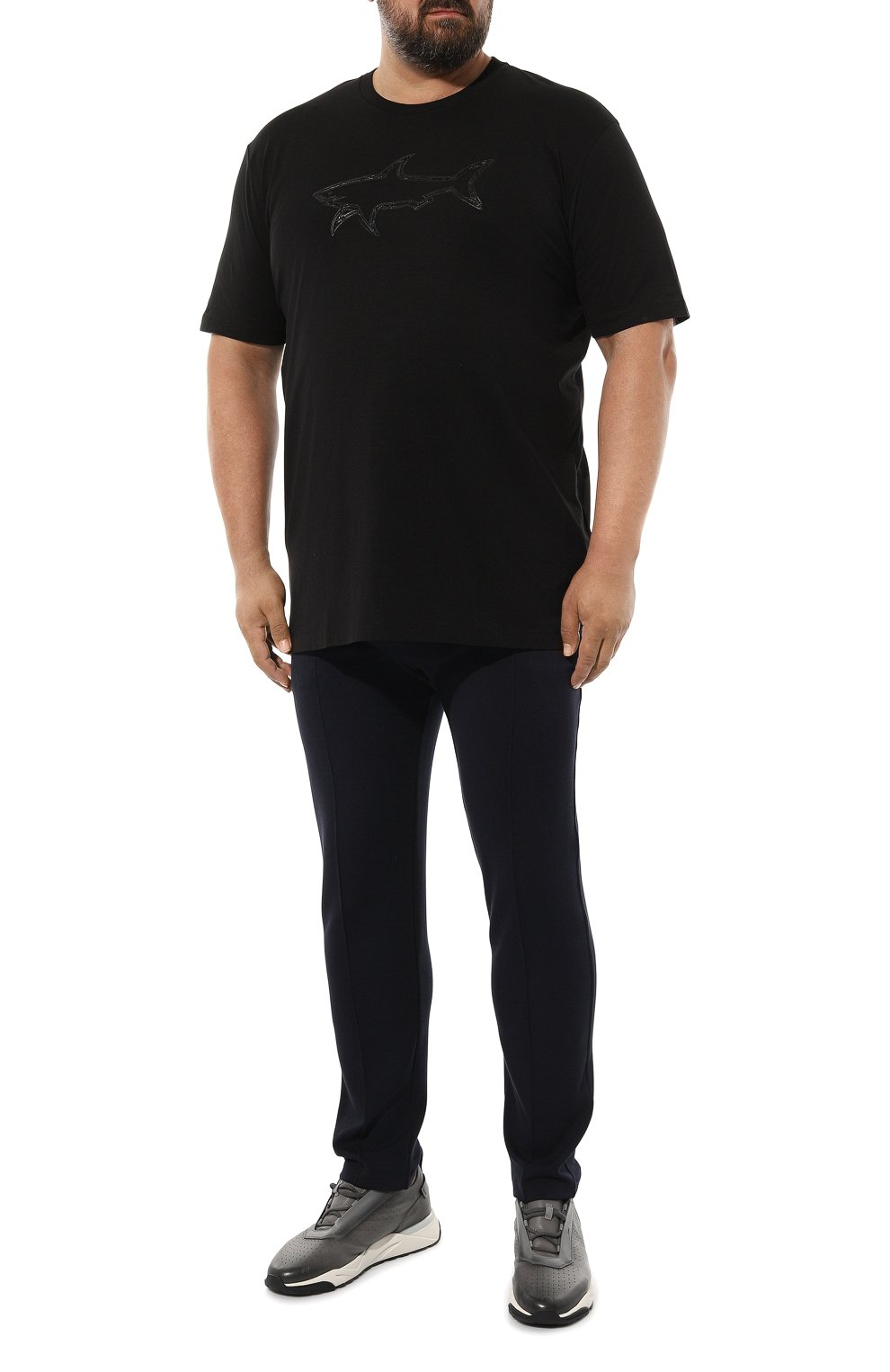 Хлопковая футболка PAUL&SHARK, арт. 12311633/3XL-6XL, фото 2