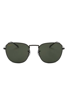 Женские солнцезащитные очки RAY-BAN черного цвета, арт. 3857-919931 | Фото 4 (Кросс-КТ: С/з-унисекс; Региональные ограничения белый список (Axapta Mercury): Не проставлено, RU; Нос: Не проставлено; Тип очков: С/з; Материал: Металл; Оптика Гендер: оптика-унисекс; Очки форма: Прямоугольные)