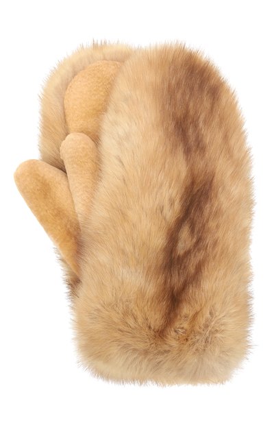 Женские меховые варежки из соболя и норки FURLAND, арт. 0086719750024100015