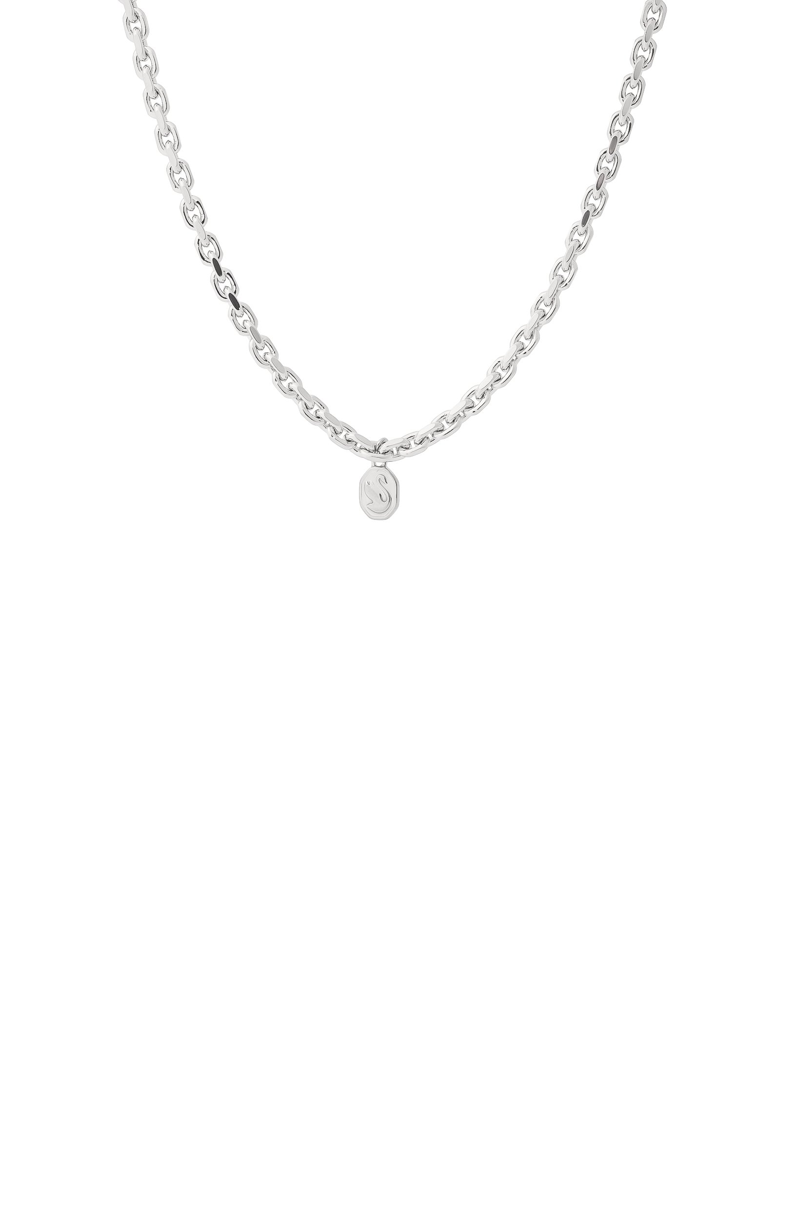 Колье una xl SWAROVSKI серебряного цвета по цене 49950 руб., арт. 5751324, фото 4 Колье una xl SWAROVSKI, арт. 5751324, фото 4